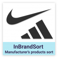 InBrandSort - Sort products in Brand list