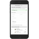 One page checkout on mobile smartphone