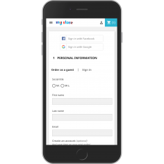 Facebook & Google social login 2